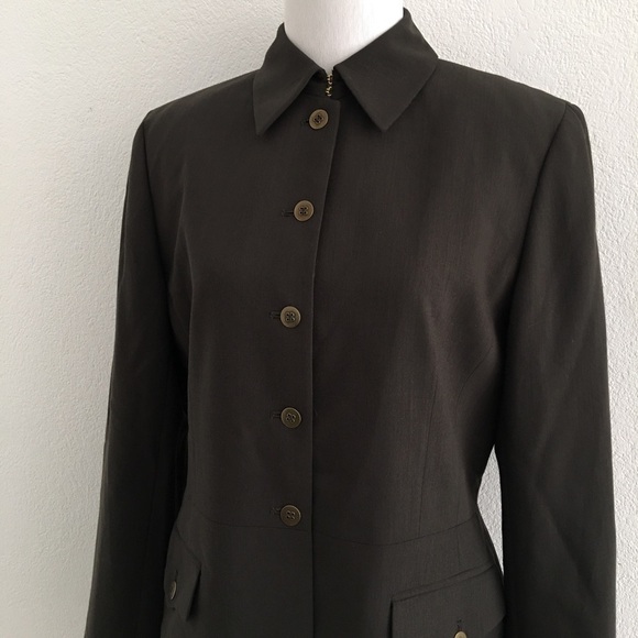 New Emanuel Ungaro Vintage Two Piece Suit Size 4 - Picture 2 of 8